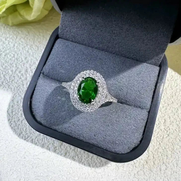Gemstone Ring for Oval
