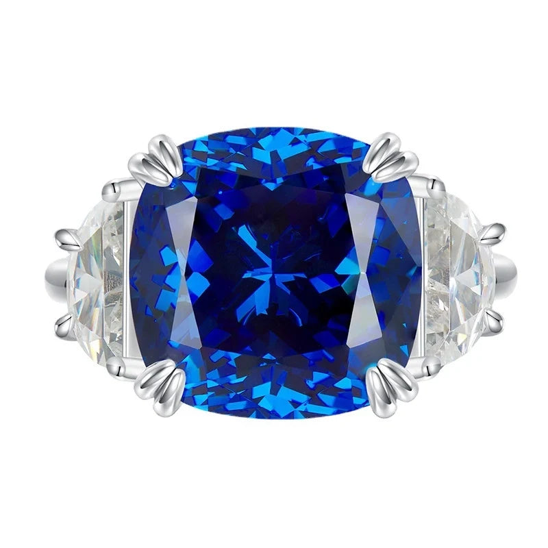 Trilogy Cushion Ring