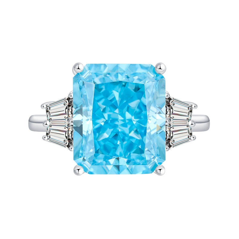 Rectangular Statement Cocktail Ring