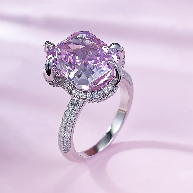 Large Gem Pavé Band Ring