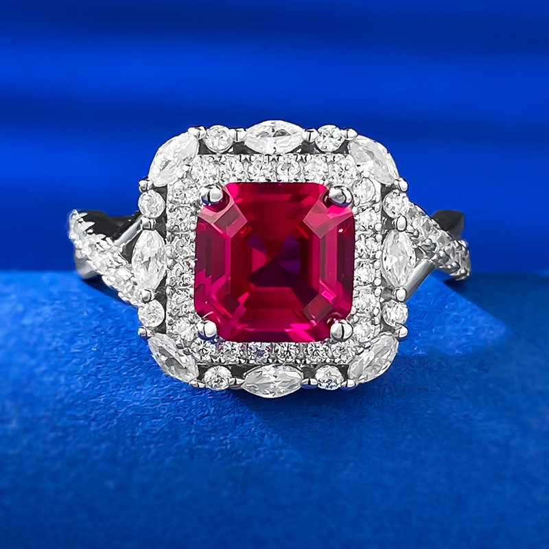 Curved Engagement Ring