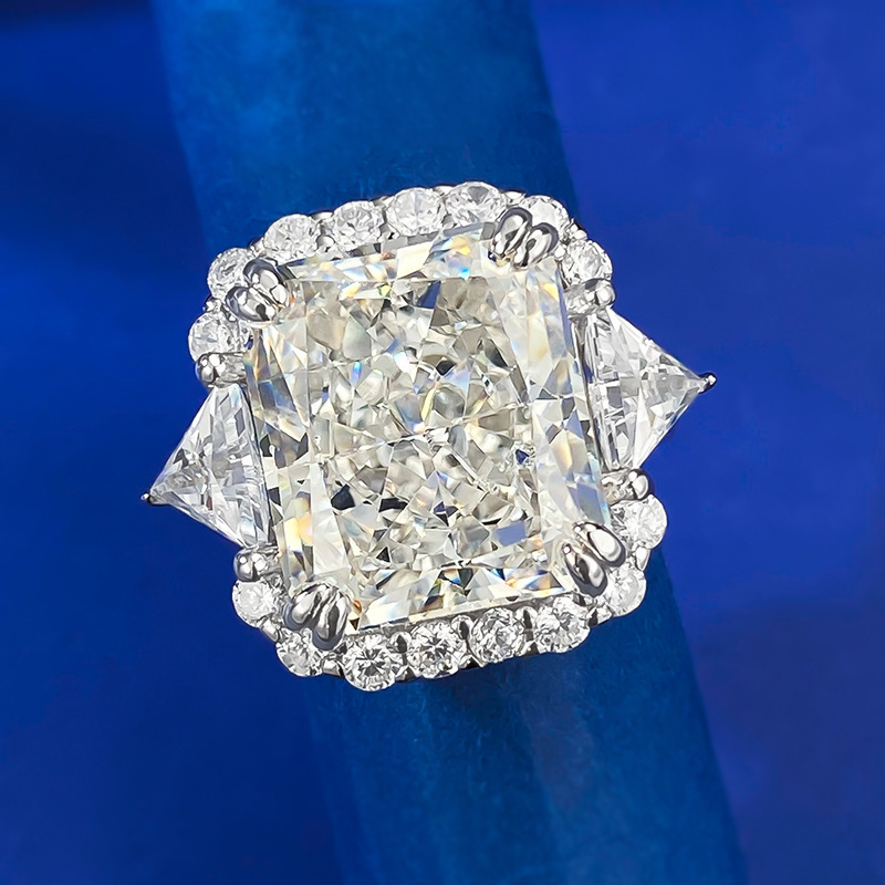 Jewelryay_925silver_White_Radiant-prong-Highcarbondiamond-IceFlowerCut-frontview.png