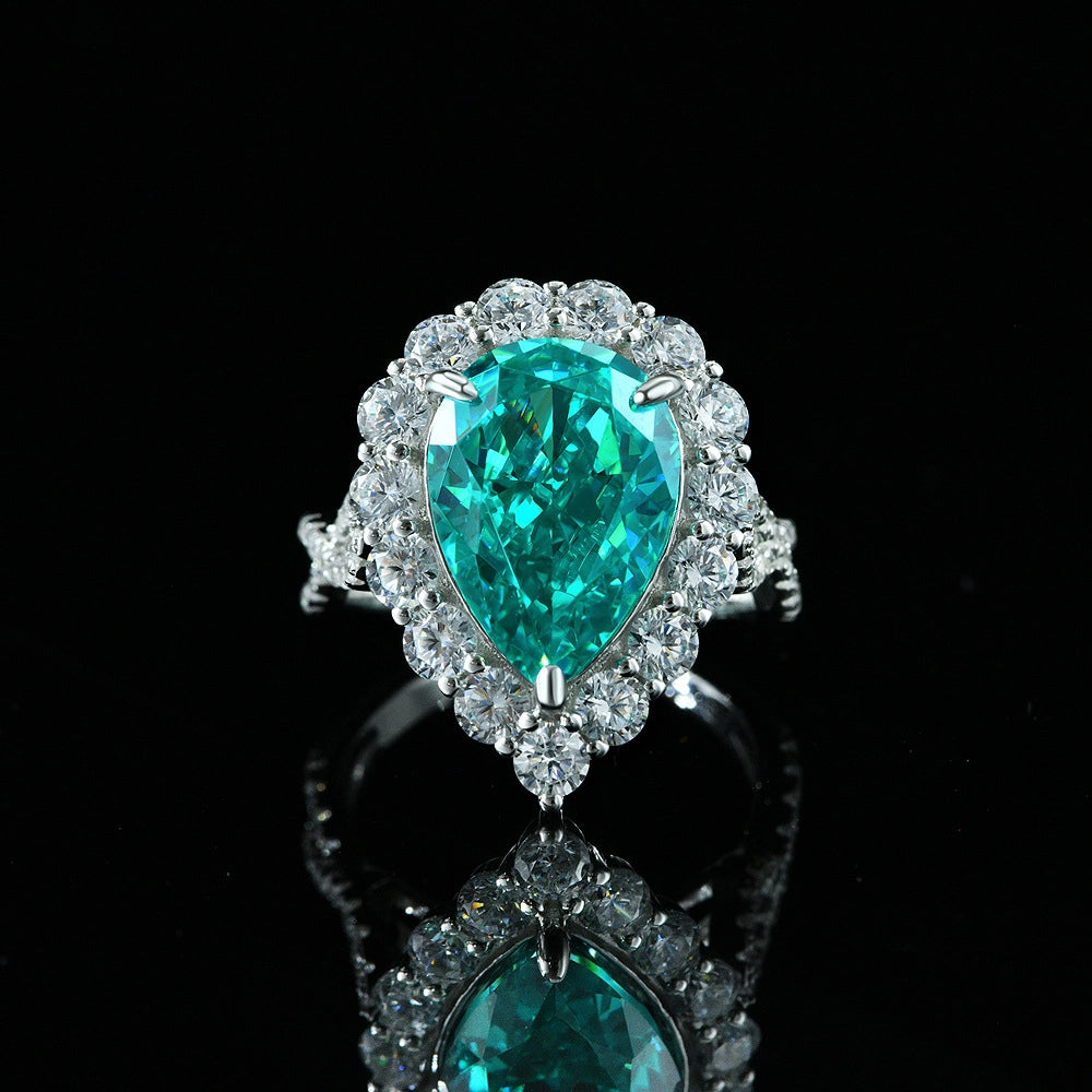 jewelry-925silver-Green-Pear-prong-HighCarbonDiamond-IceFlowerCut-frontview.jpg