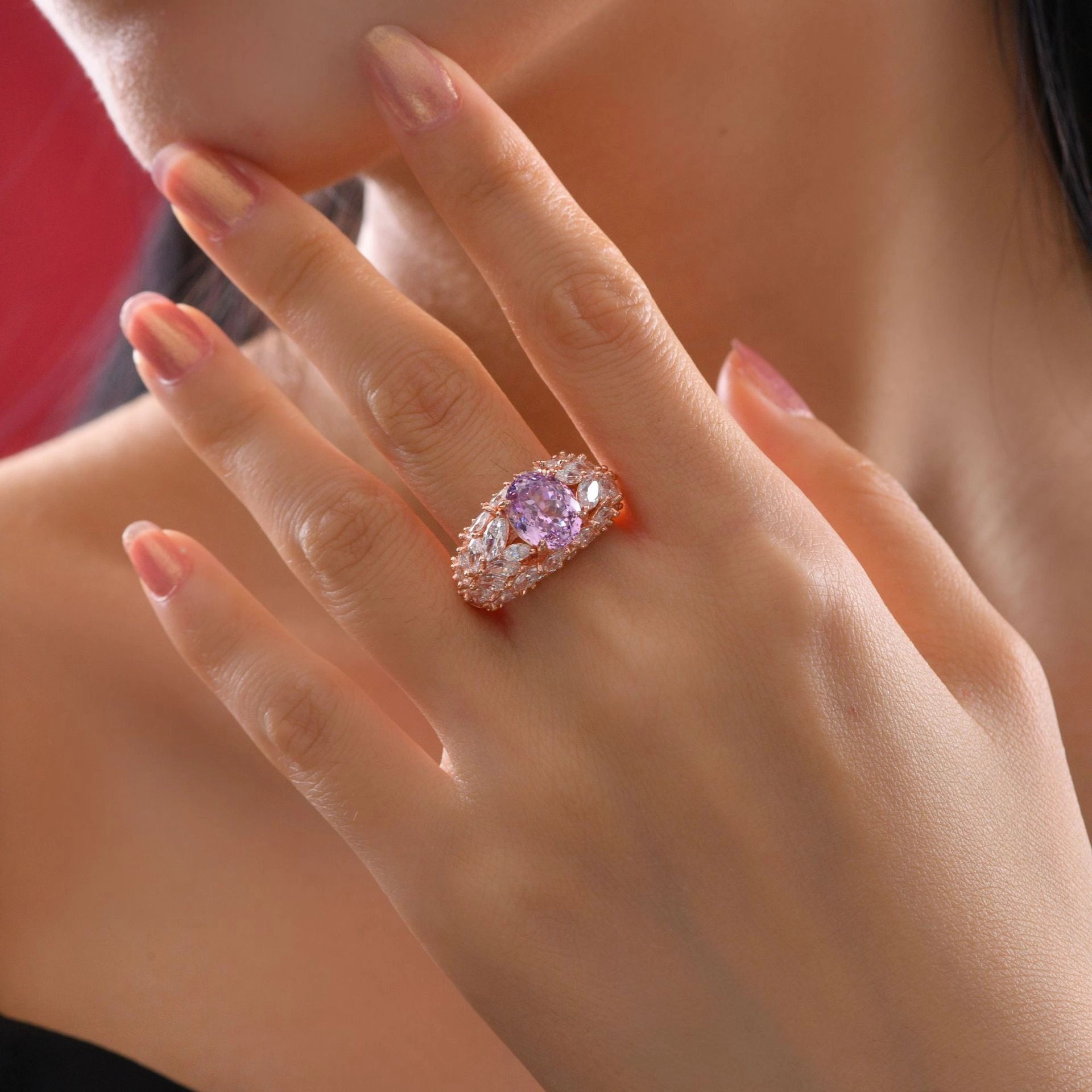 jewelry_925silver_Purple-Oval-prong-HighCarbonDiamond-lotusCut-sideview.jpg