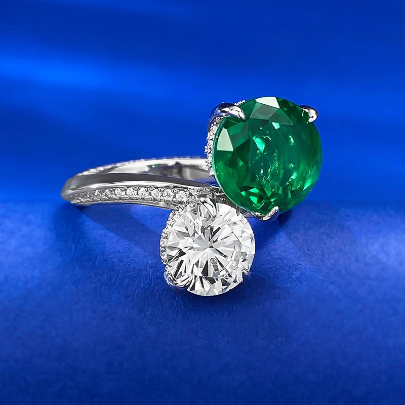 jewelry_925silver_green-Round-prong-HighCarbonDiamond-IceFlowerCut-sideview.jpg