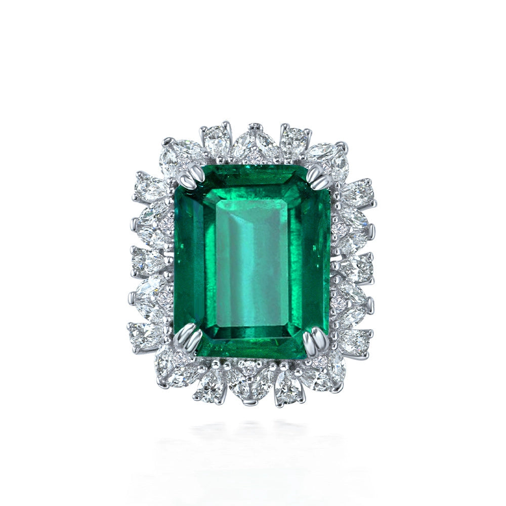 jewelry_9ct-925silver-Green-Emerald-prong-HighCarbonDiamond-IceFlowerCut-frontview.jpg