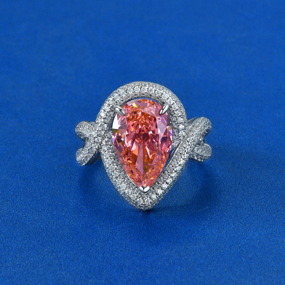 jewelry_9ct-925silver-Pink-Pear-prong-HighCarbonDiamond-IceFlowerCut-frontview.jpg